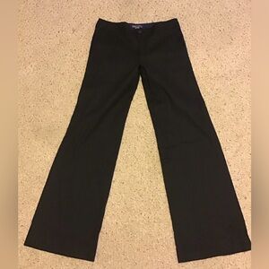 Vince Black Wide-Leg Trousers